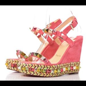 CHRISTIAN LOUBOUTIN Studded Platform Sandals